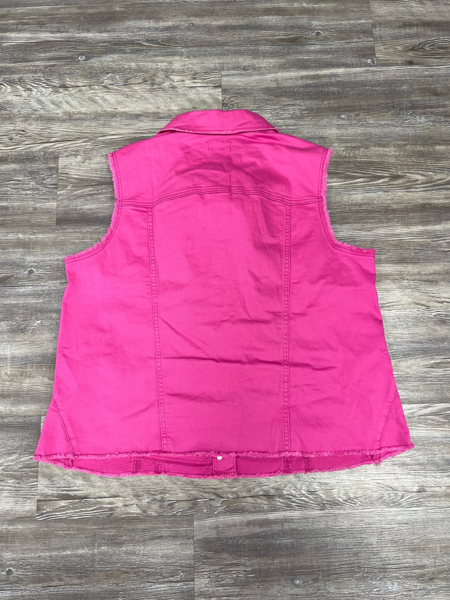 Vest Other By Logo In Pink, Size: 2x