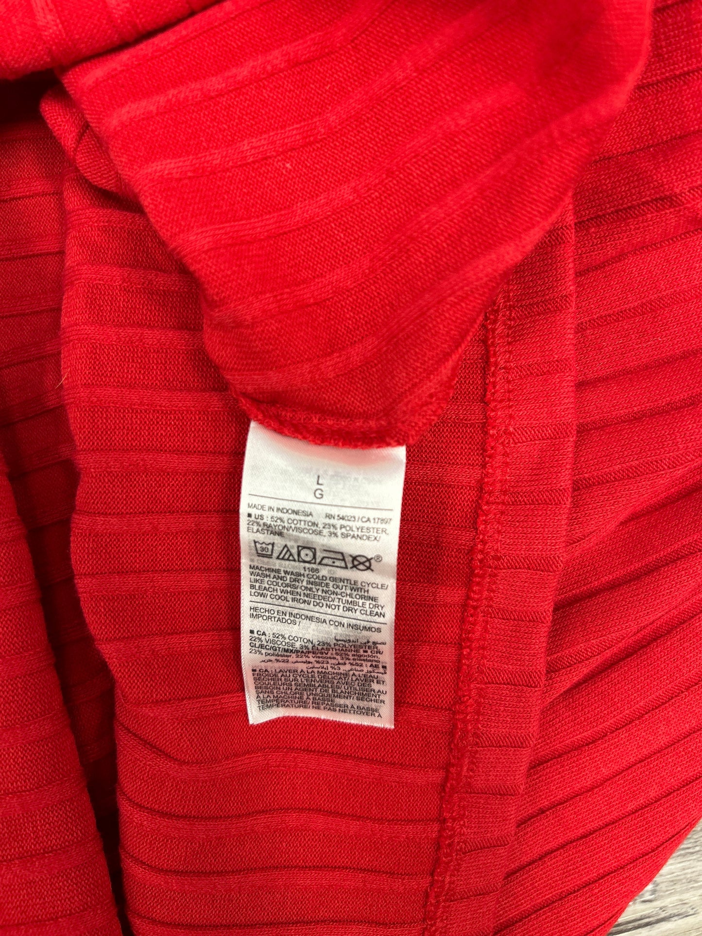 Dress Casual Maxi By Old Navy In Red, Size: L