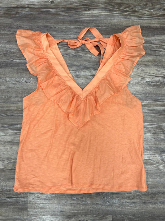 Top Sleeveless By Nation Ltd In Orange, Size: Xl