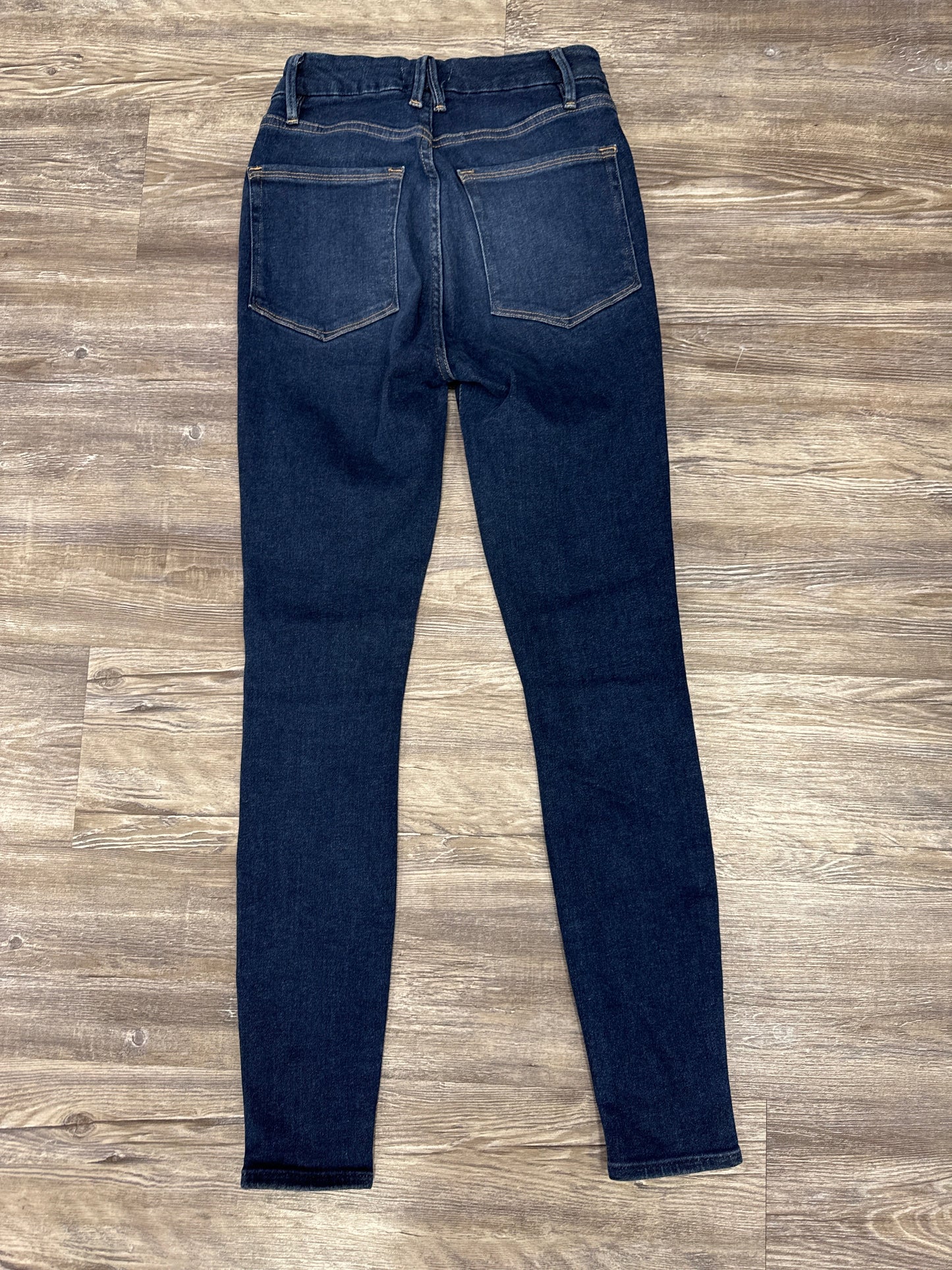 Jeans Designer By Good American In Blue Denim, Size: 2