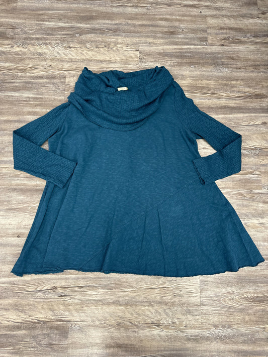 Sweater By Chalet In Teal, Size: 3x