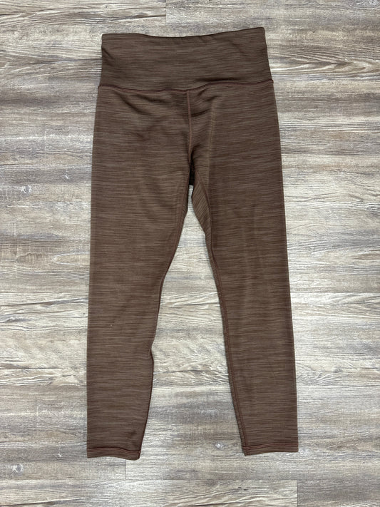 Athletic Leggings Capris By Athleta In Brown, Size: S