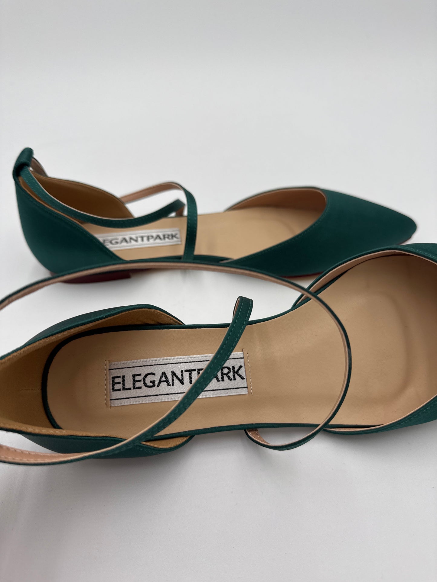 Shoes Flats By Clothes Mentor In Green, Size: 9