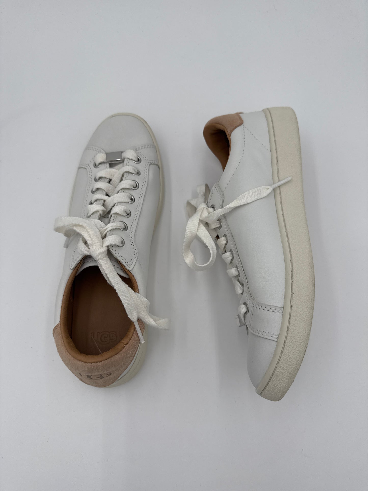 Shoes Sneakers By Ugg In White, Size: 10