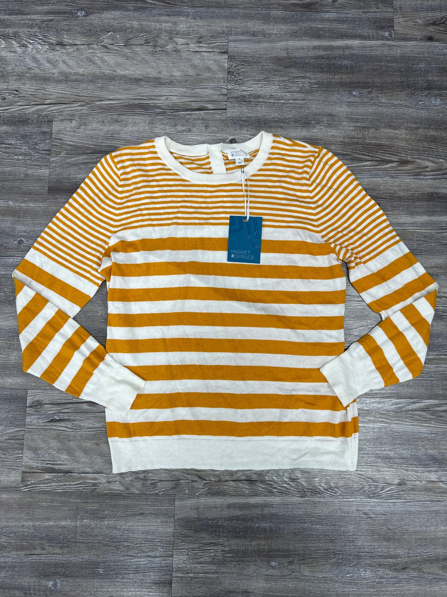 Sweater By Market & Spruce In Yellow, Size: Xl