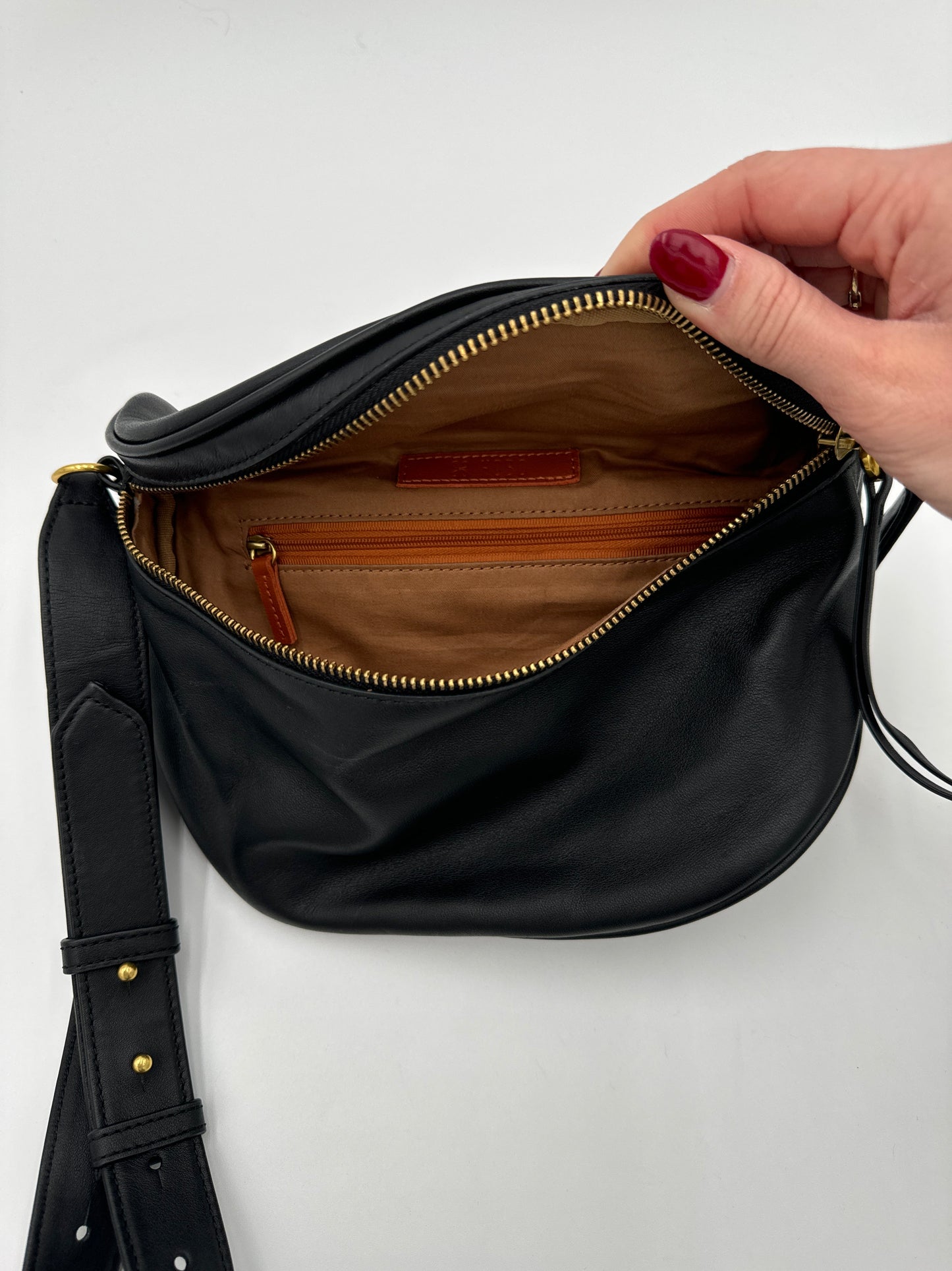 Belt Bag Leather By Hobo Intl, Size: Large