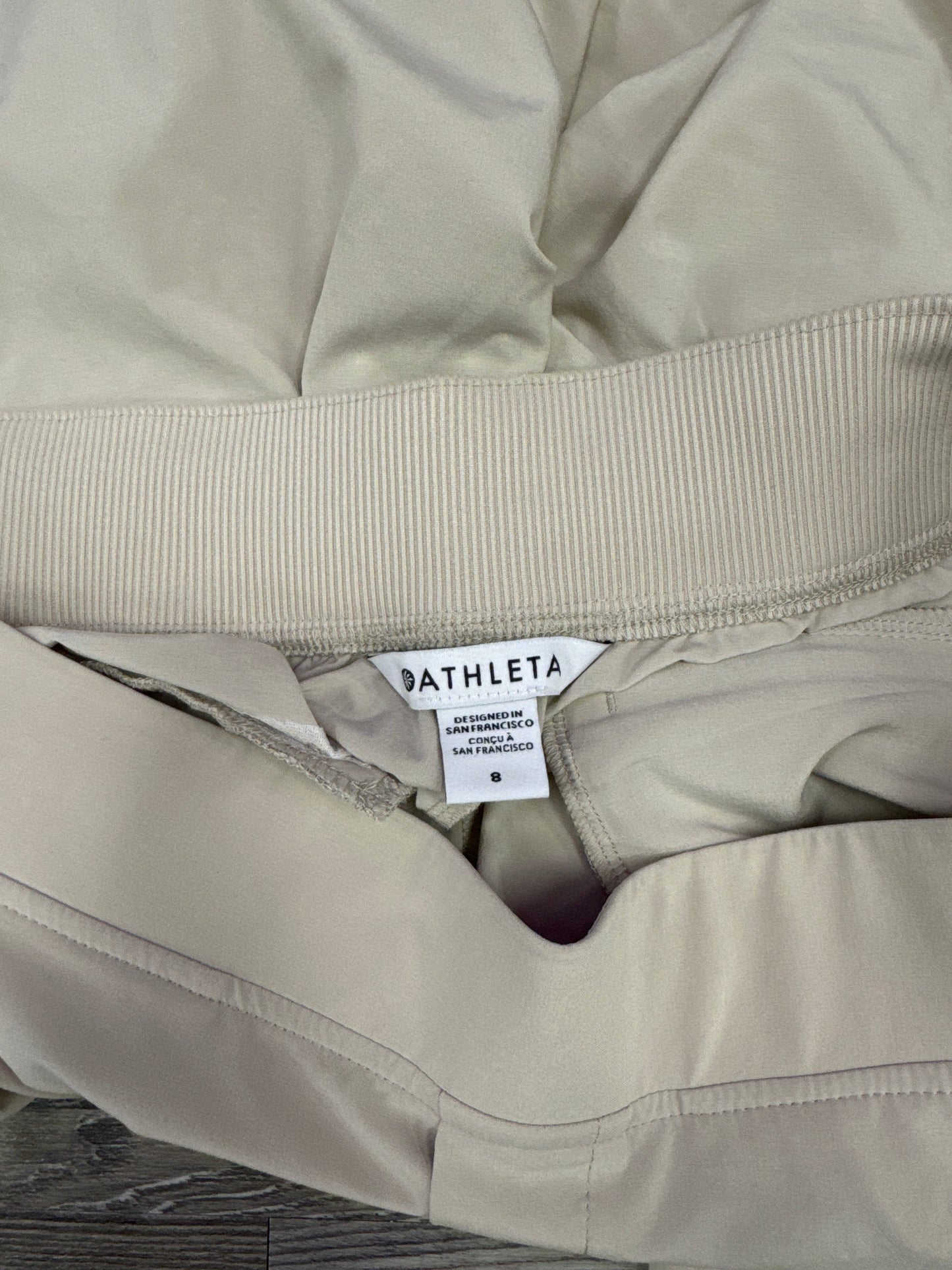 Athletic Pants By Athleta In Tan, Size: M