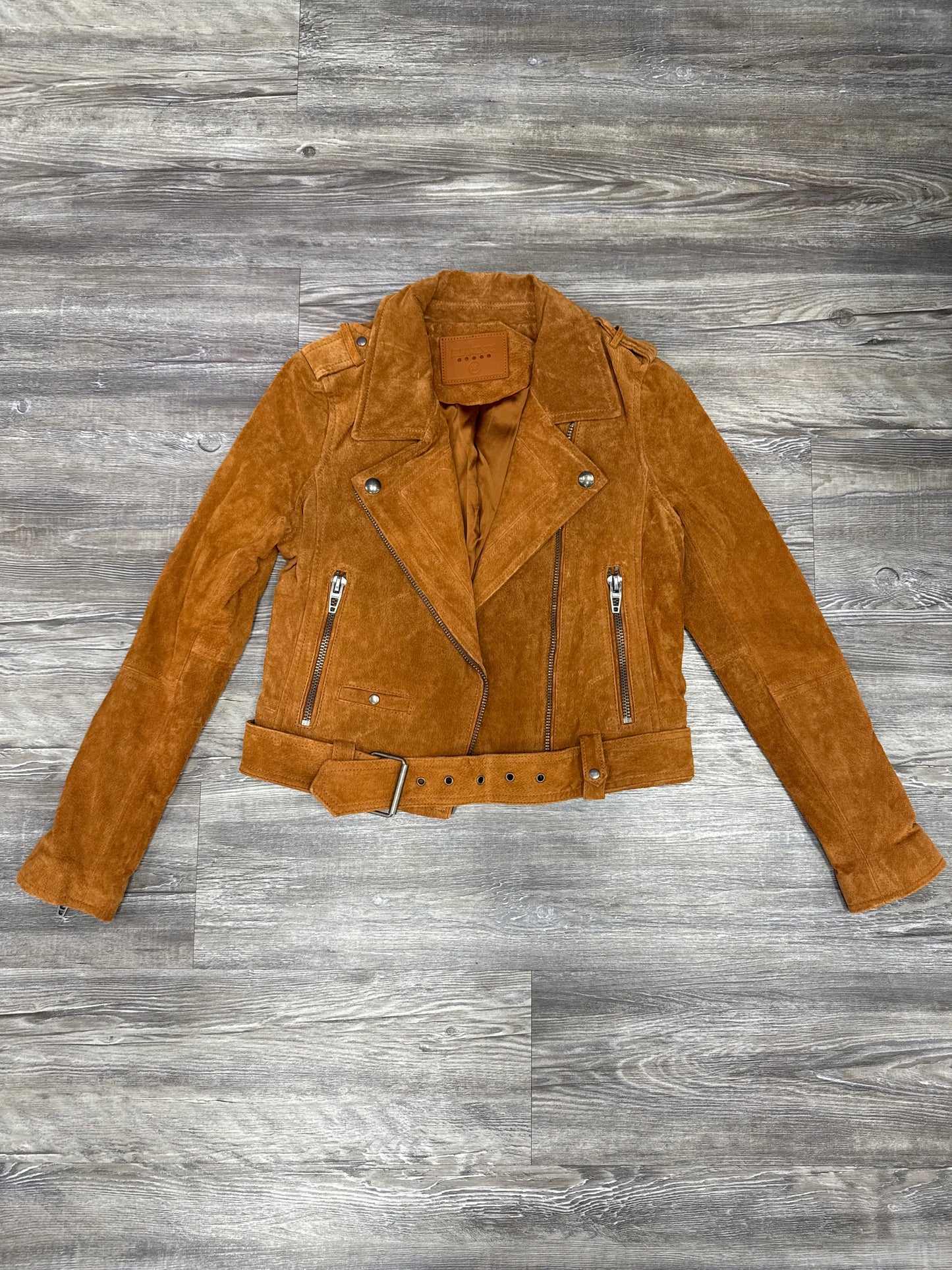 Jacket Leather By Blanknyc In Tan, Size: Xs