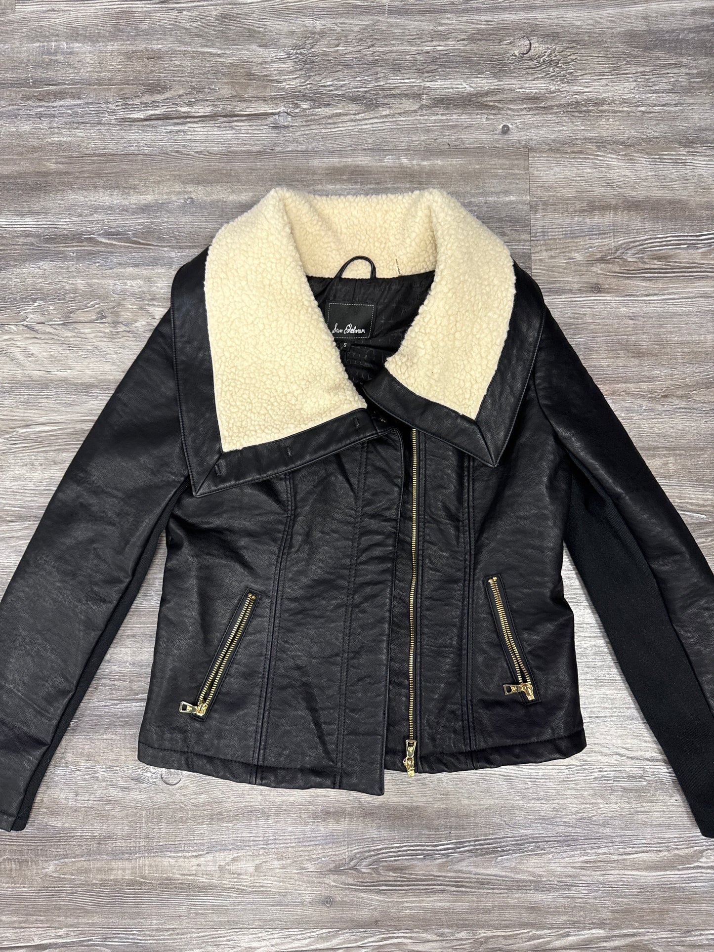 Jacket Moto By Sam Edelman In Black, Size: S