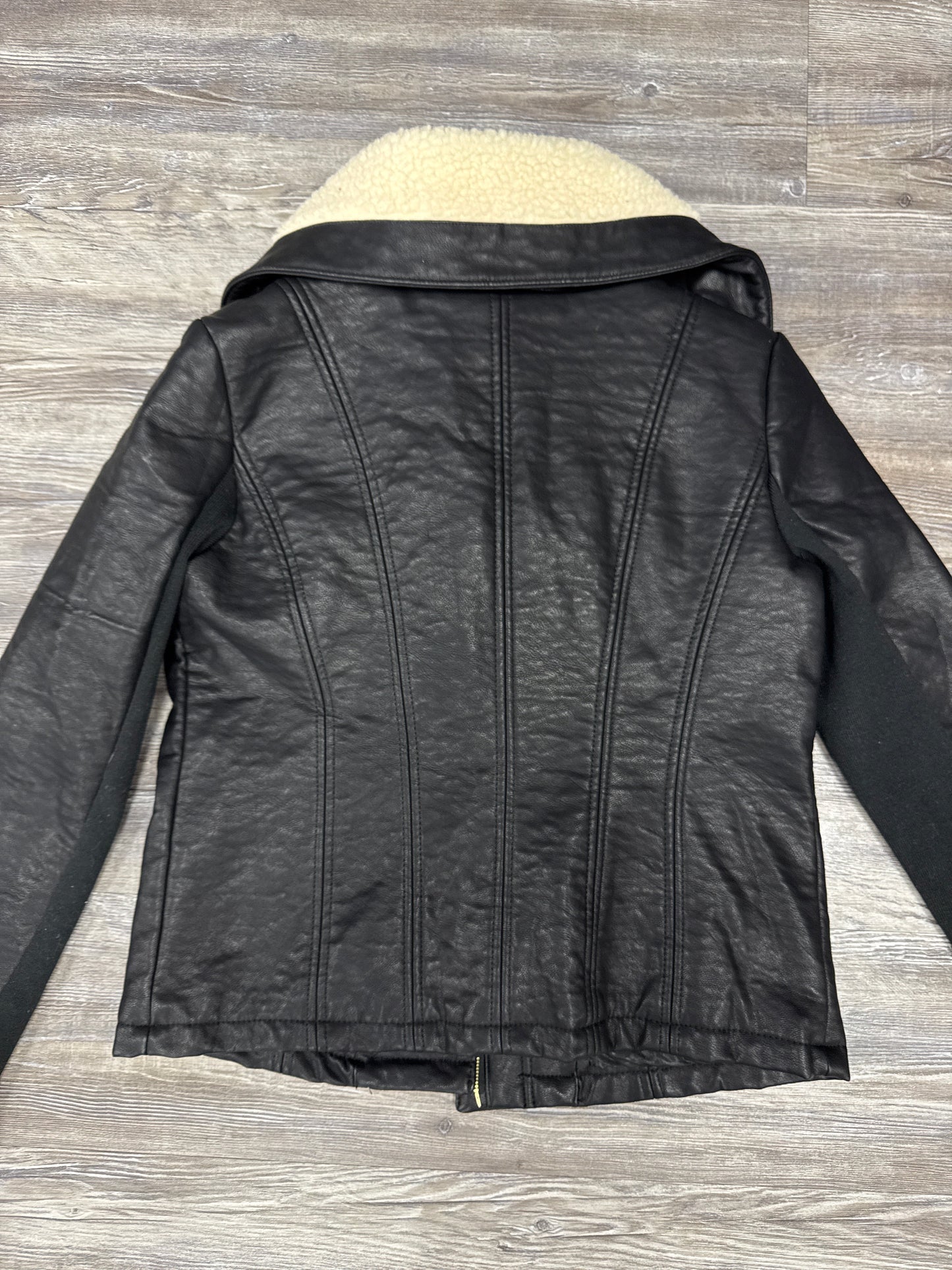 Jacket Moto By Sam Edelman In Black, Size: S