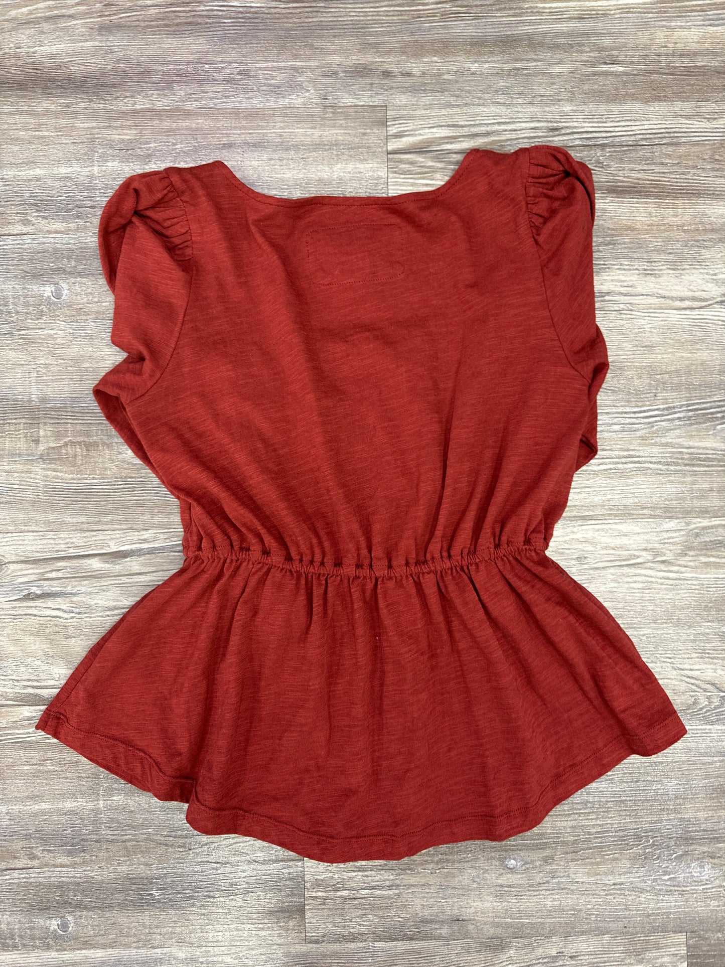 Top Long Sleeve By Maeve In Red, Size: S