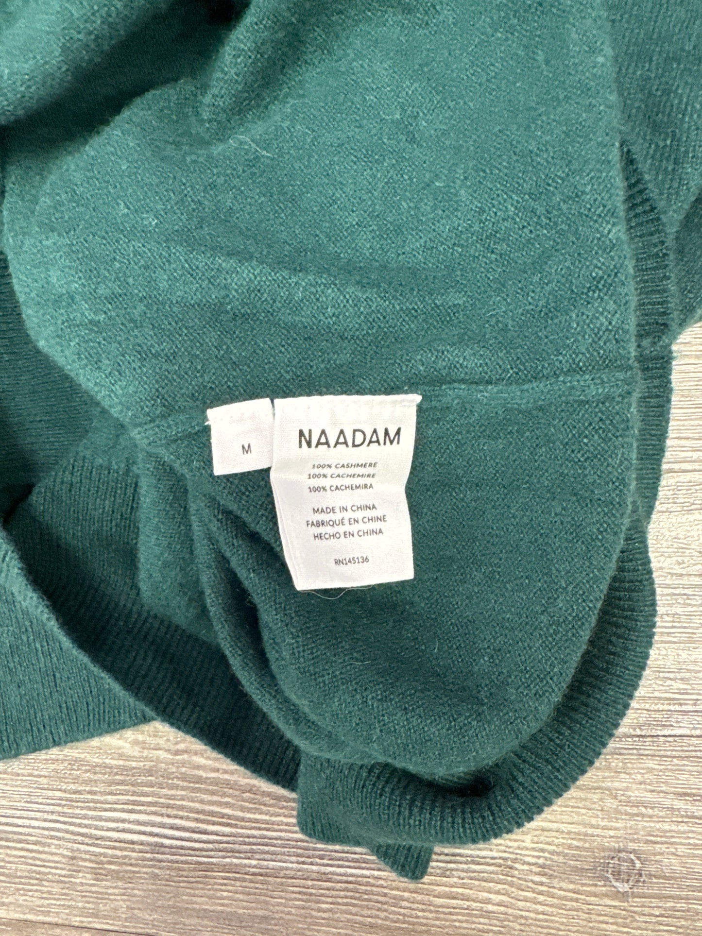 Sweater Cashmere By Naadam In Green, Size: M