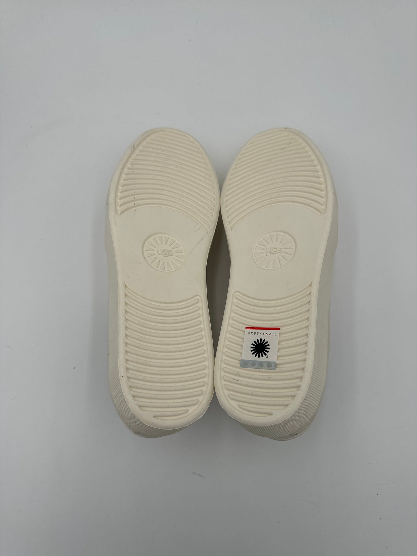 Shoes Sneakers By Ugg In White, Size: 9.5