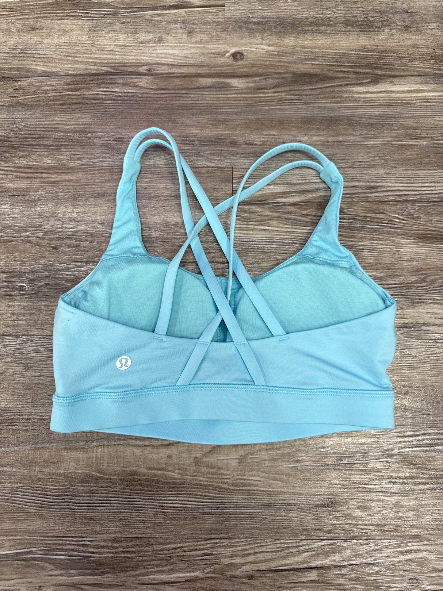 Athletic Bra By Lululemon In Aqua, Size: 6