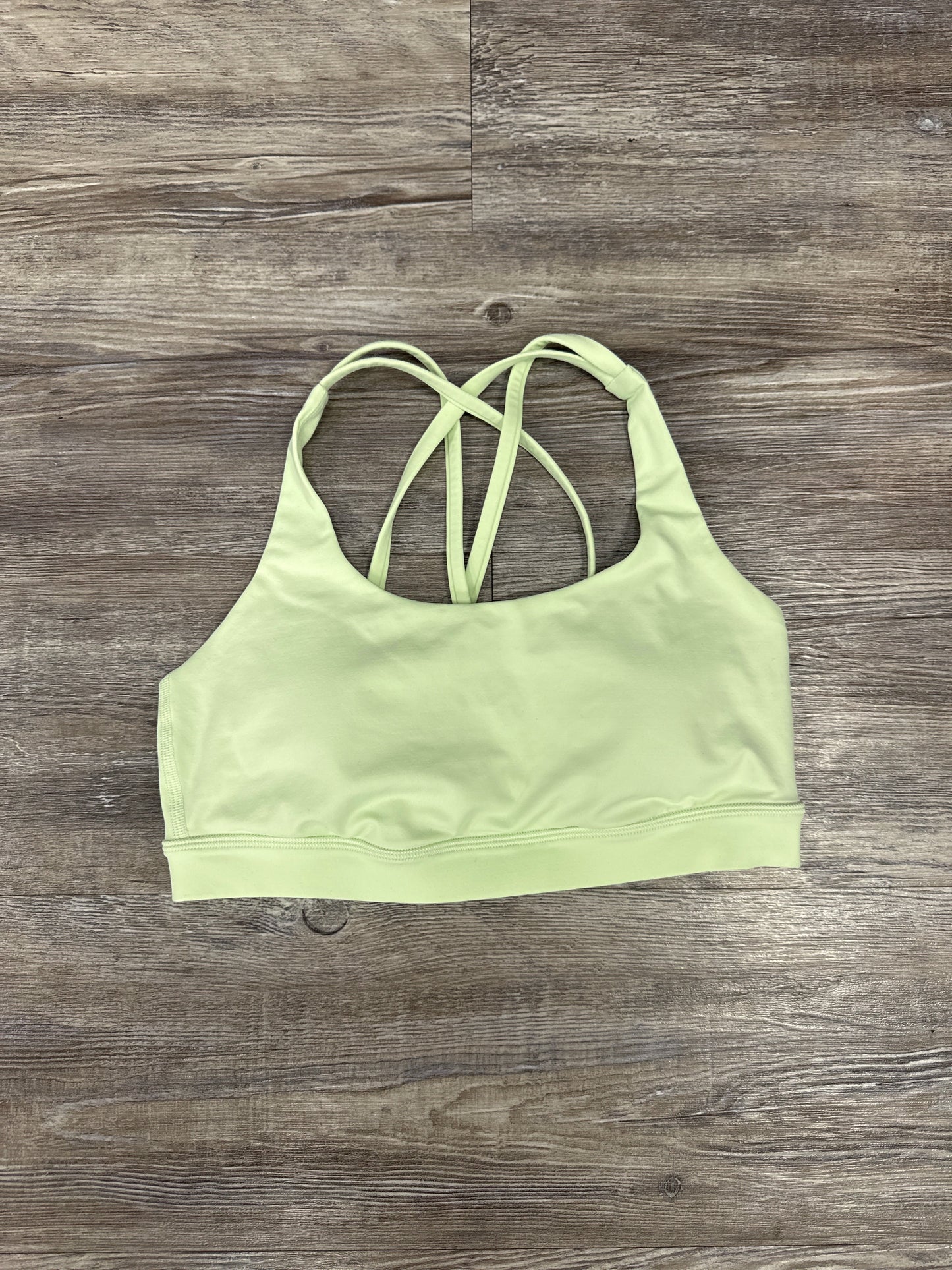 Athletic Bra By Lululemon In Green, Size: 6