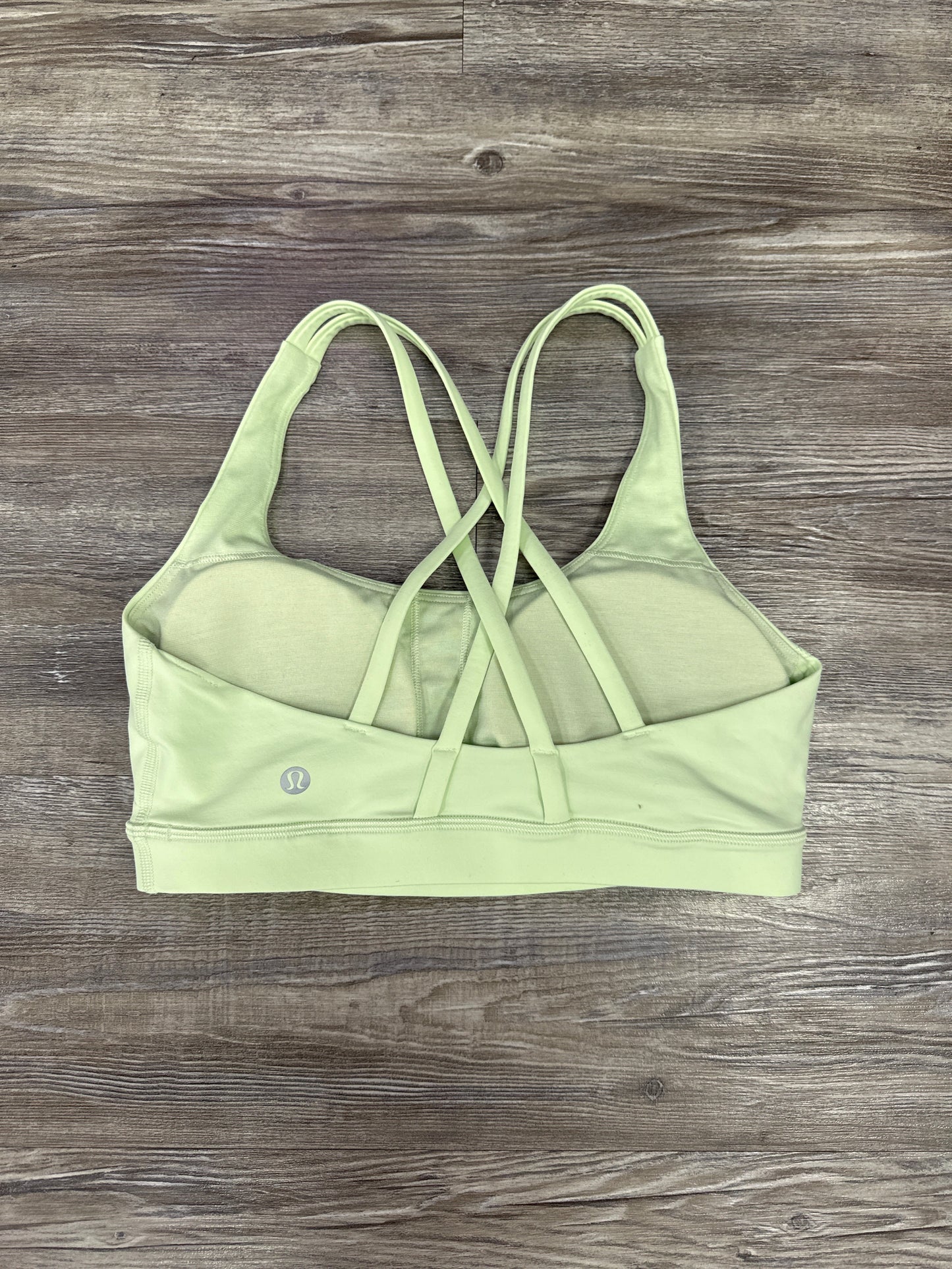 Athletic Bra By Lululemon In Green, Size: 6