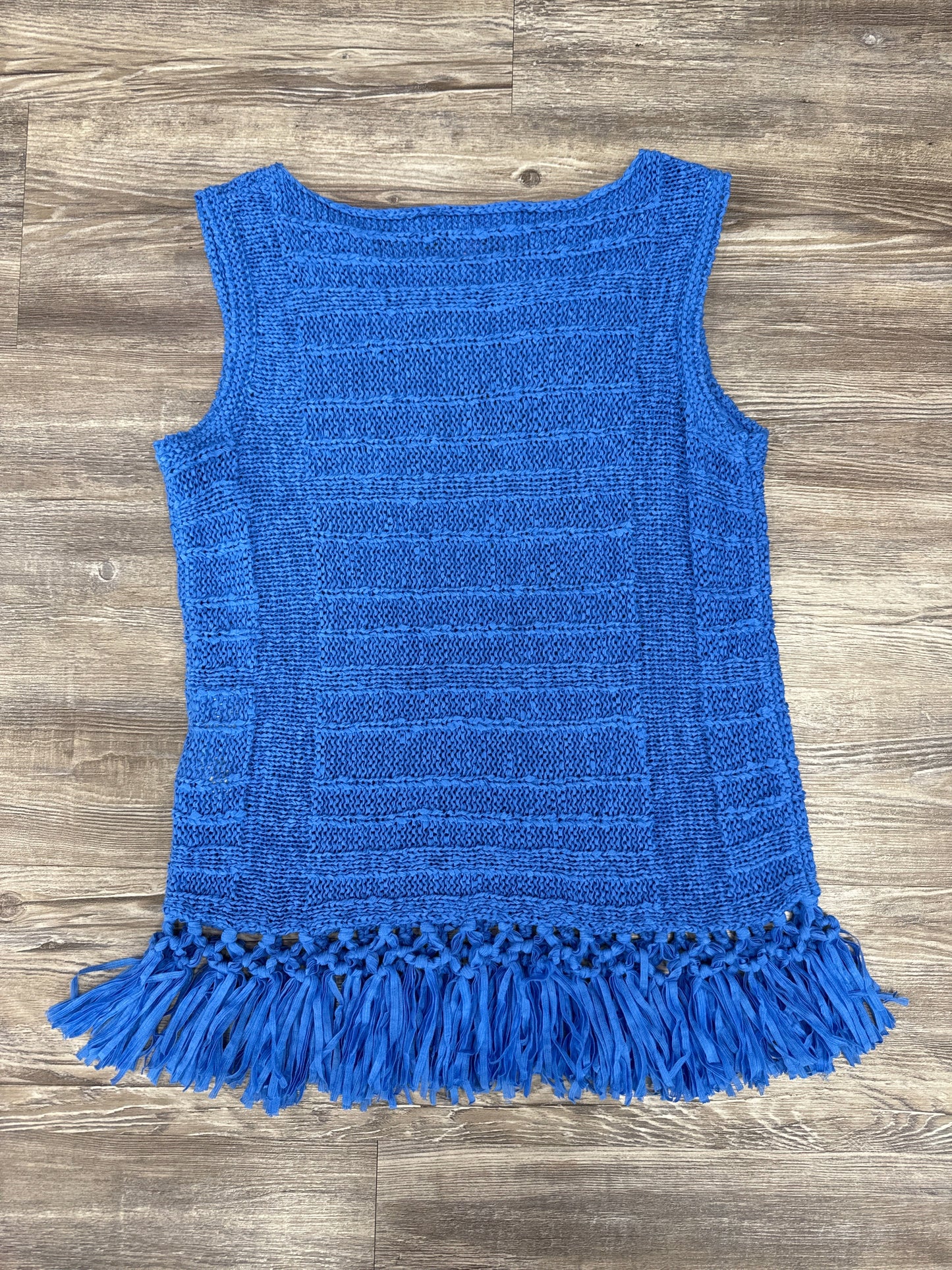 Top Sleeveless Designer By Lilly Pulitzer In Blue, Size: S