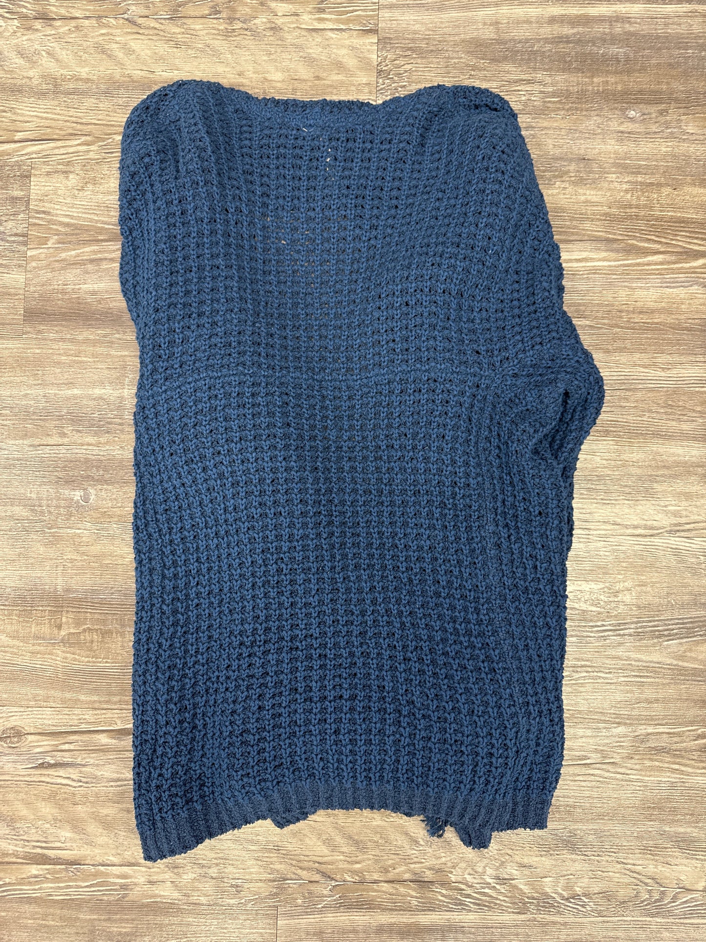 Sweater Cardigan By Free People In Blue, Size: S