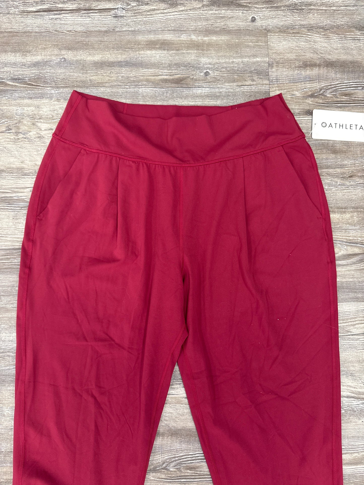 Athletic Pants By Athleta In Red, Size: Xl