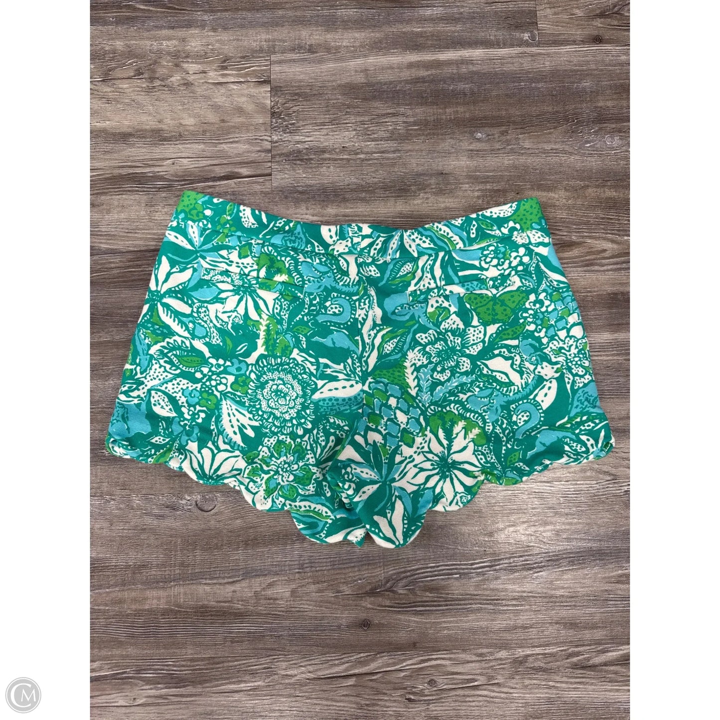 Shorts By Lilly Pulitzer In Blue & Green, Size: 10