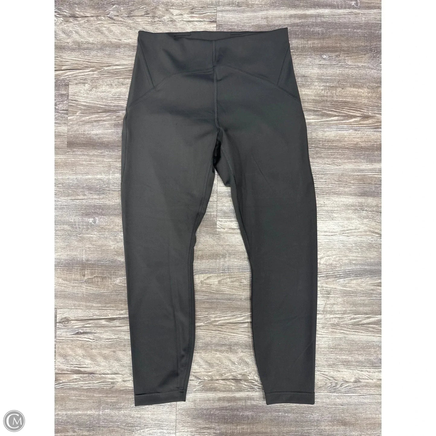 Athletic Leggings By Lululemon In Grey, Size: 12