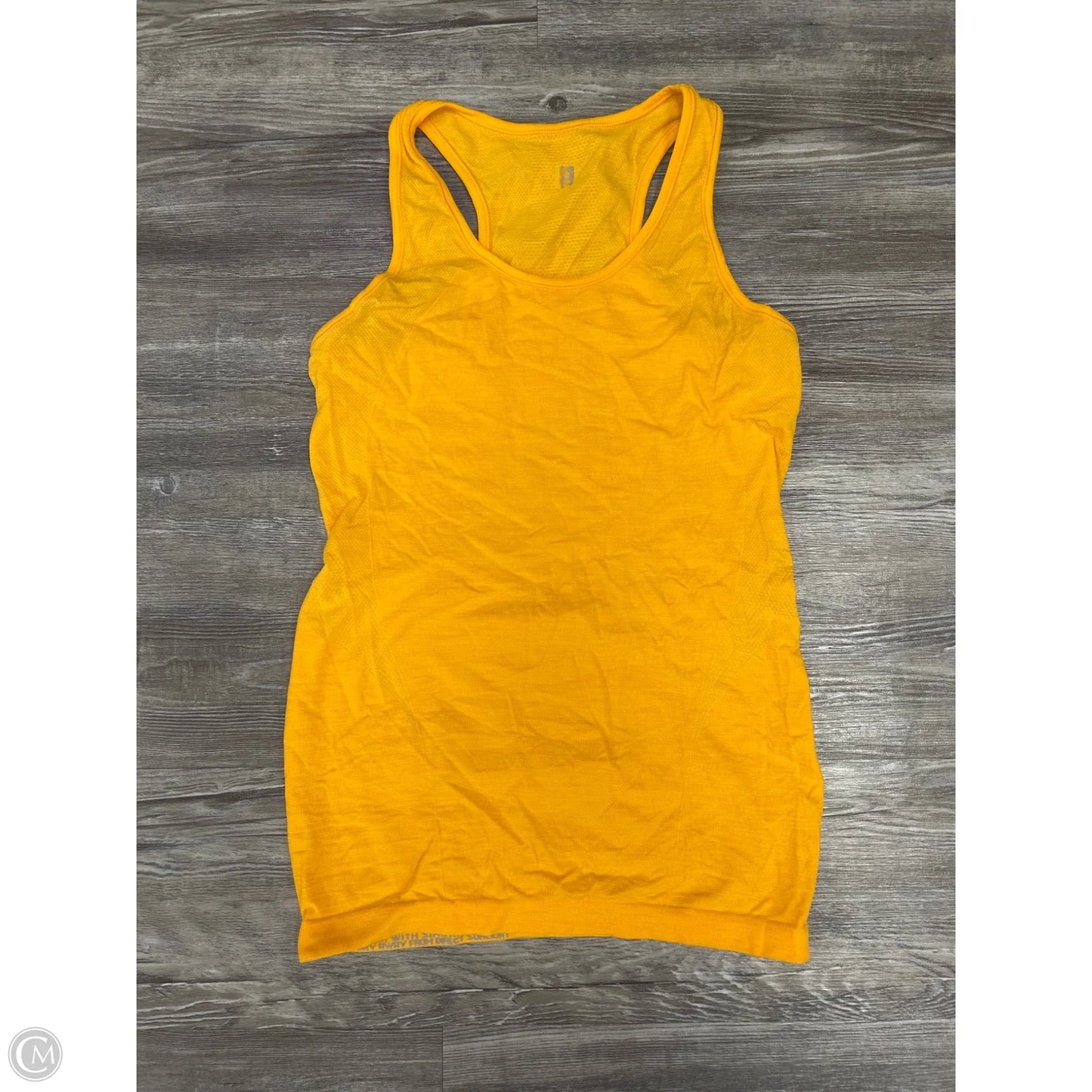 Athletic Tank Top By Sweaty Betty In Yellow, Size: S