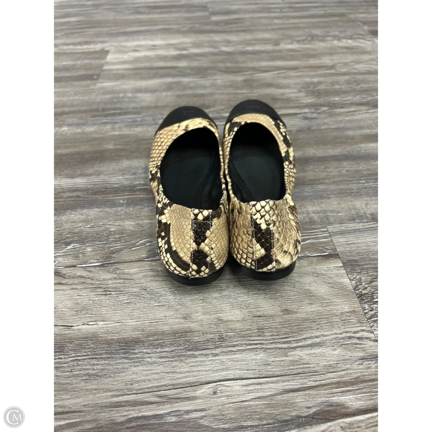 Shoes Designer By Tory Burch In Snakeskin Print, Size: 6.5