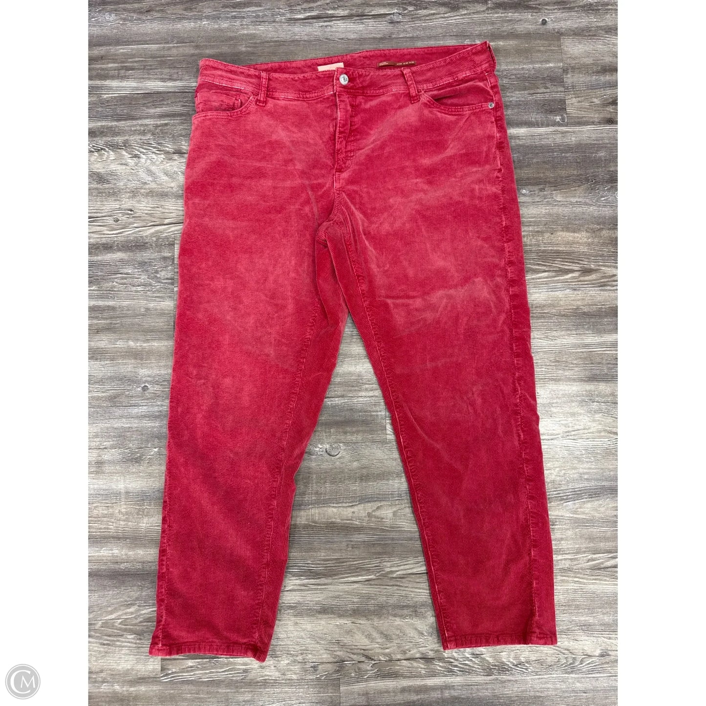 Pants Corduroy By Pilcro In Pink, Size: 18