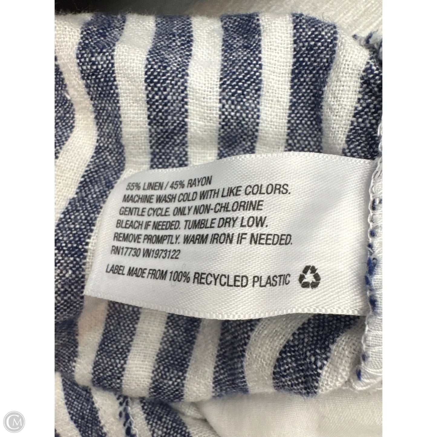 Shorts By Universal Thread In Blue & White, Size: S