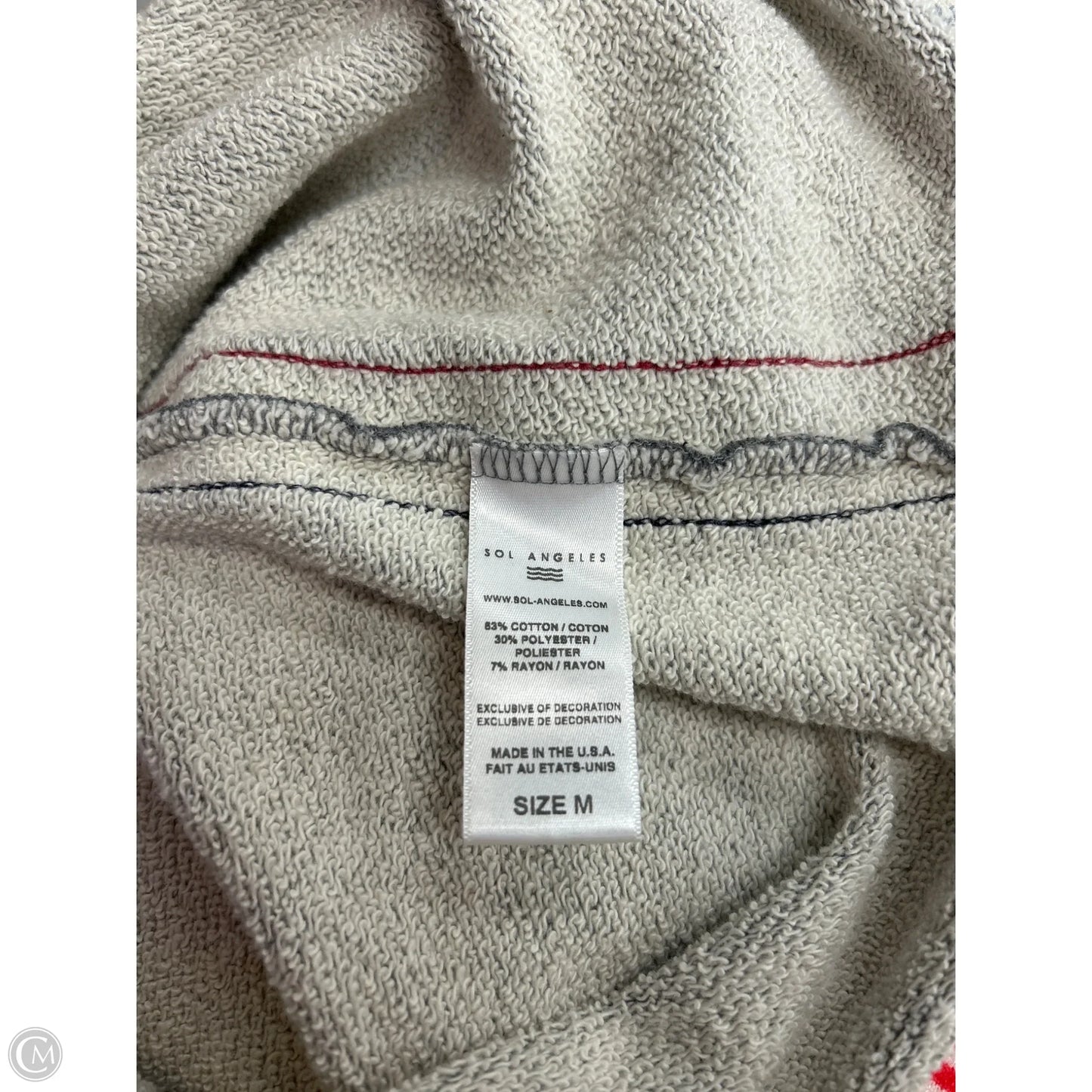 Dress Casual Midi By Sol Angeles In Grey, Size: M