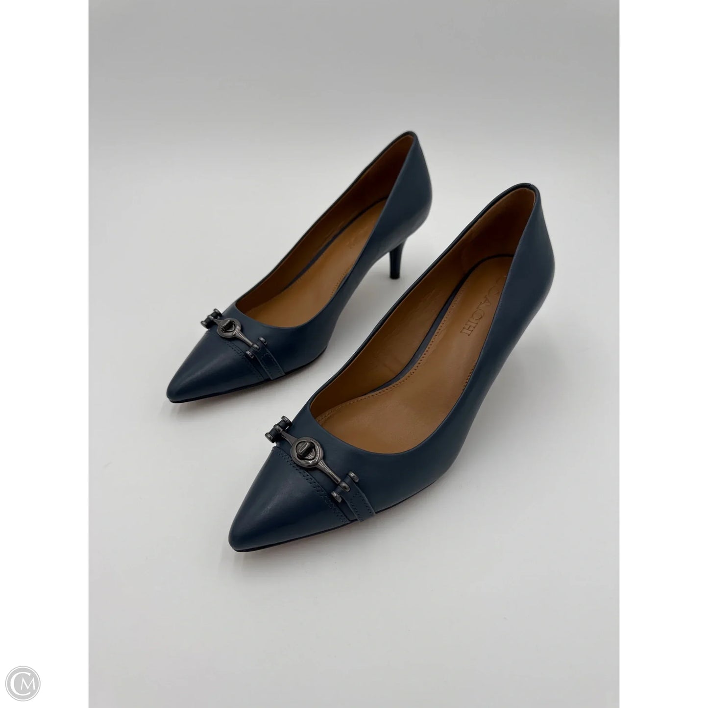 Shoes Designer By Coach In Navy, Size: 8.5