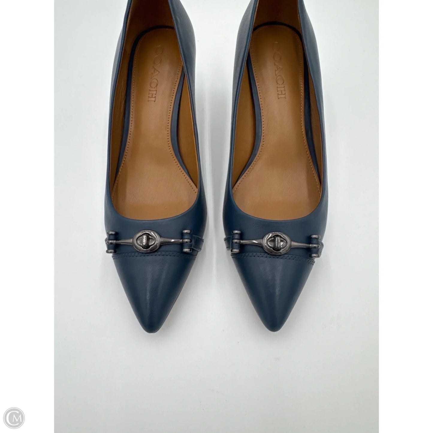 Shoes Designer By Coach In Navy, Size: 8.5