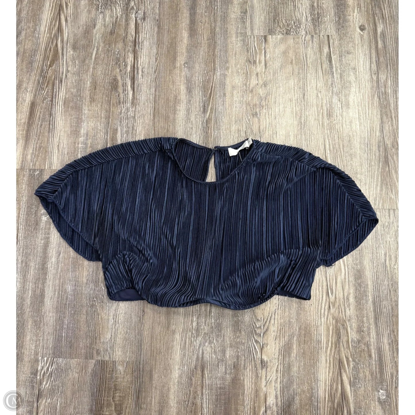Top Short Sleeve By Onia In Navy, Size: S