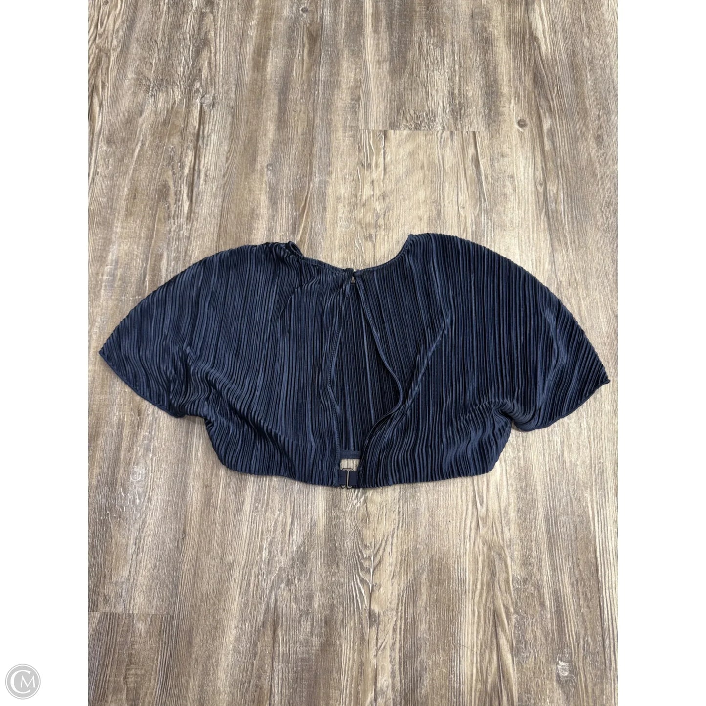 Top Short Sleeve By Onia In Navy, Size: S