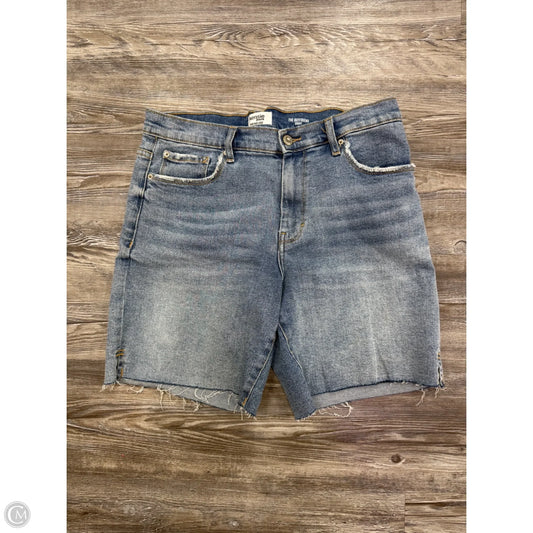 Shorts By Kensie In Blue Denim, Size: 8