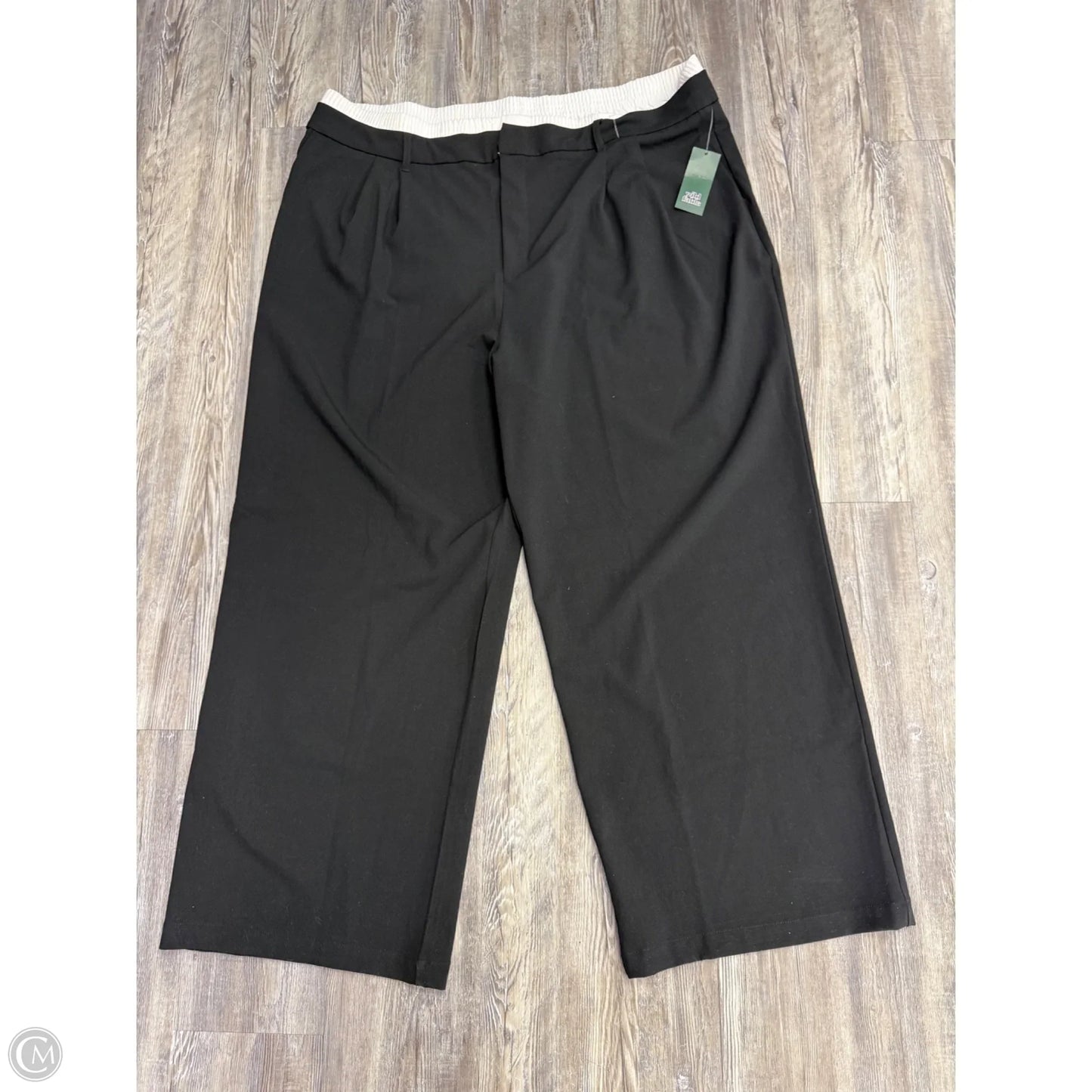 Pants Wide Leg By Wild Fable In Black, Size: 2x