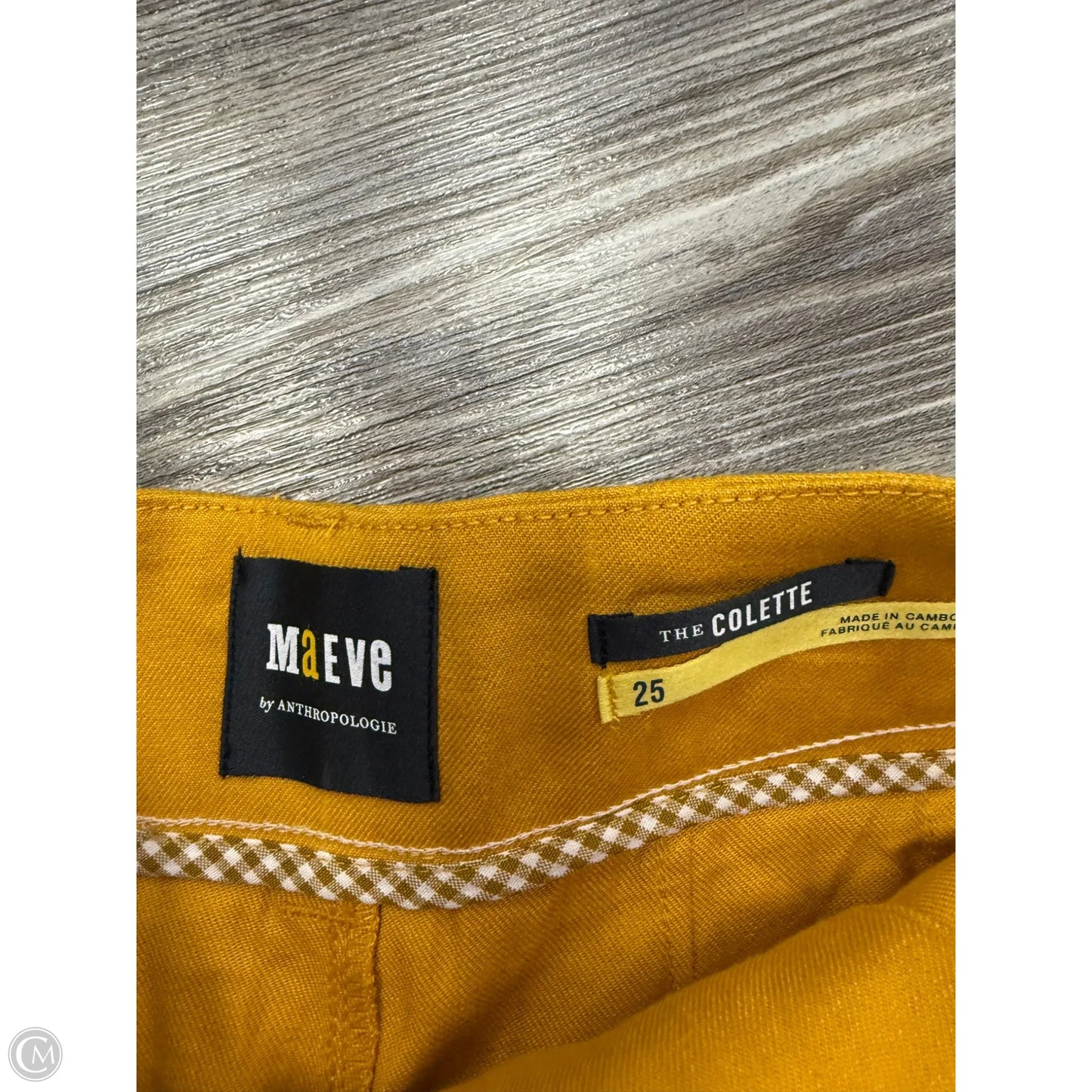 Shorts By Maeve In Yellow, Size: 0