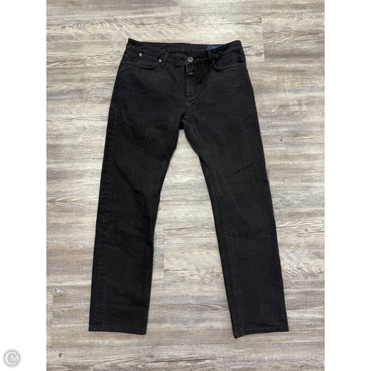 Jeans Straight By Closed In Black Denim, Size: 8