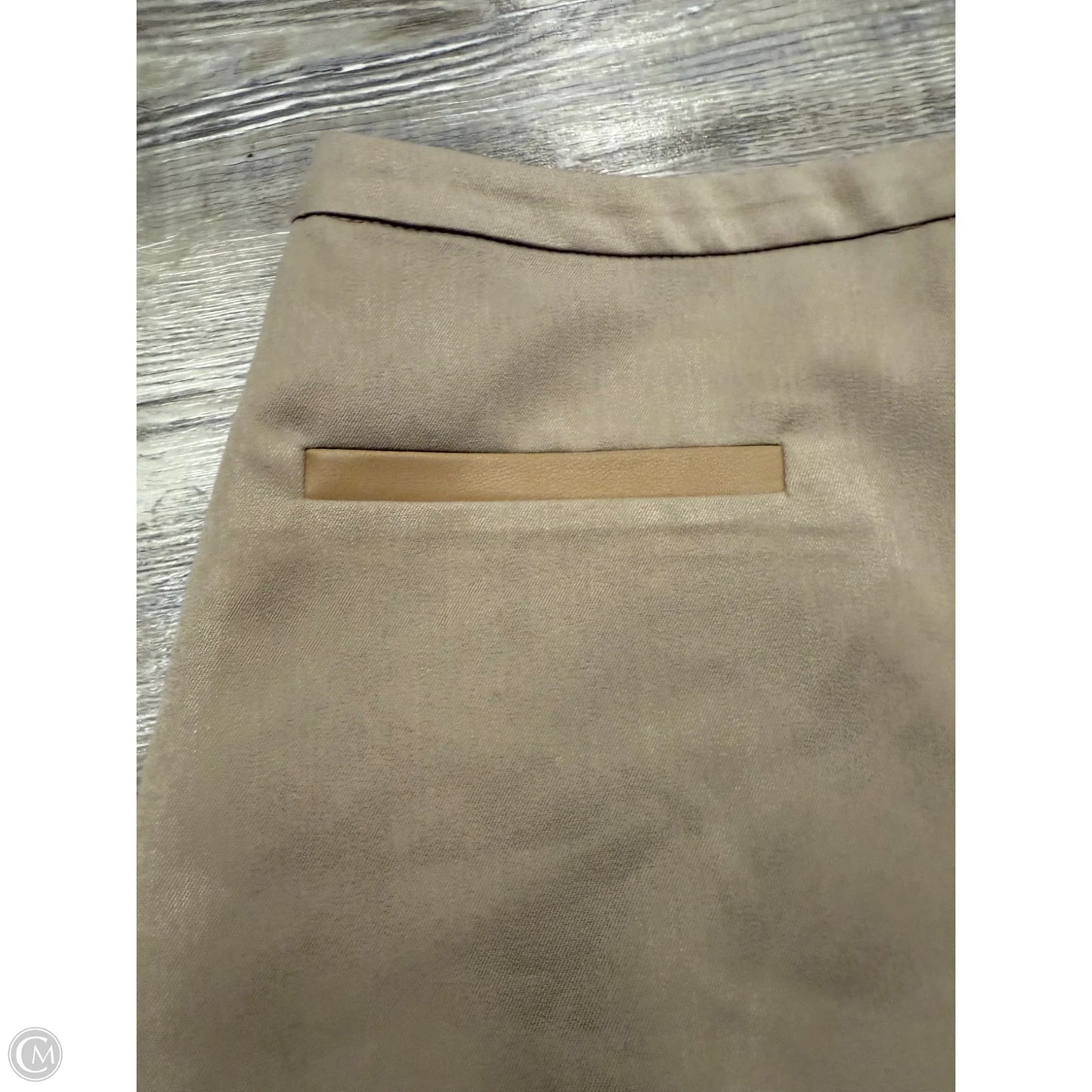 Skort By Grey Lab In Brown & Tan, Size: L