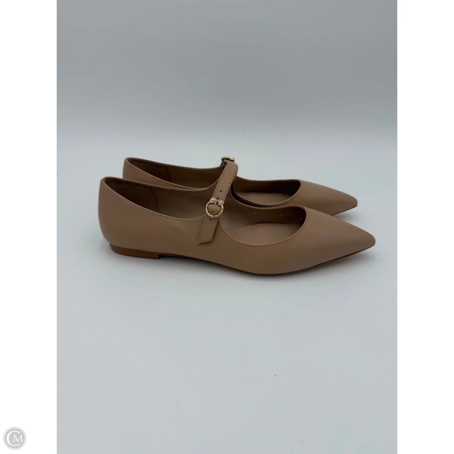 Shoes Designer By Stuart Weitzman In Tan, Size: 9.5