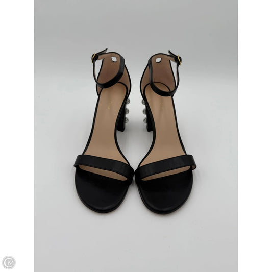 Sandals Designer By Stuart Weitzman In Black, Size: 9.5