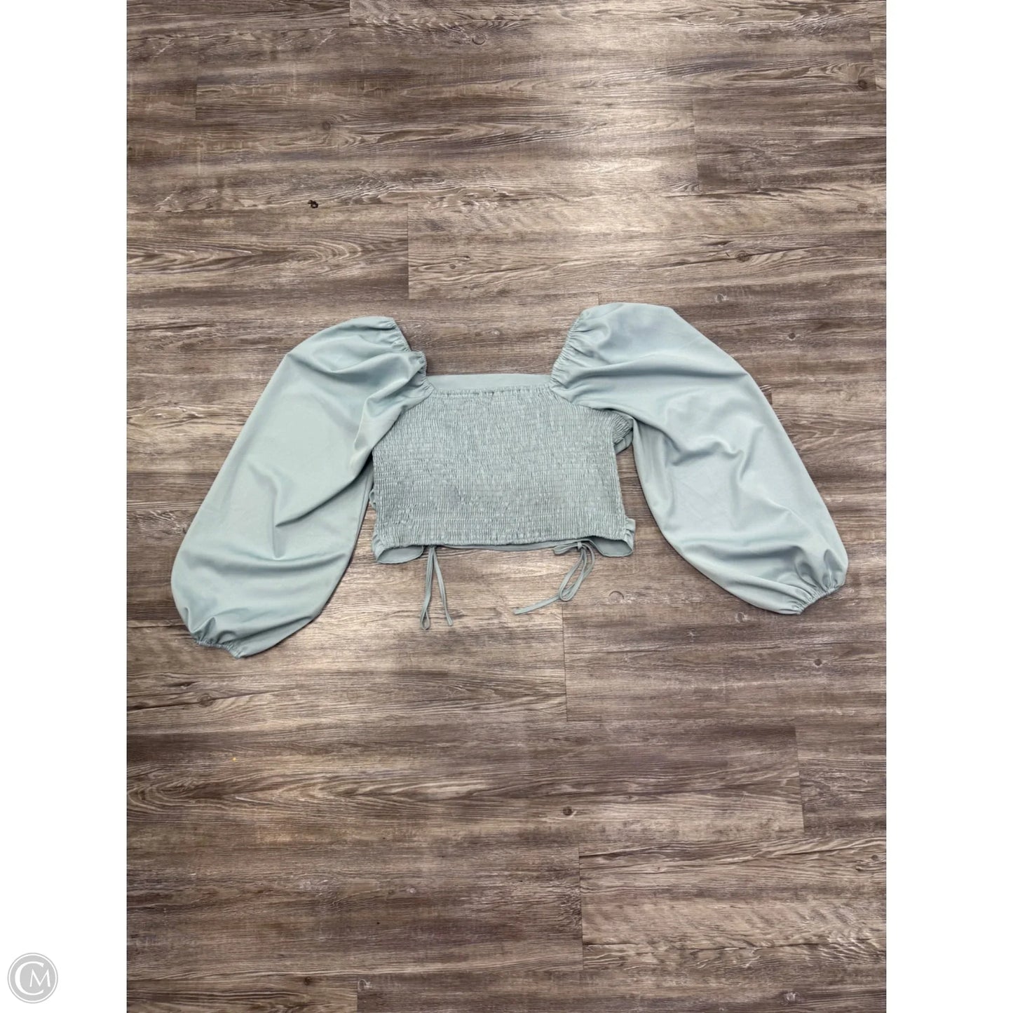 Top Long Sleeve By Arula In Blue, Size: 1x