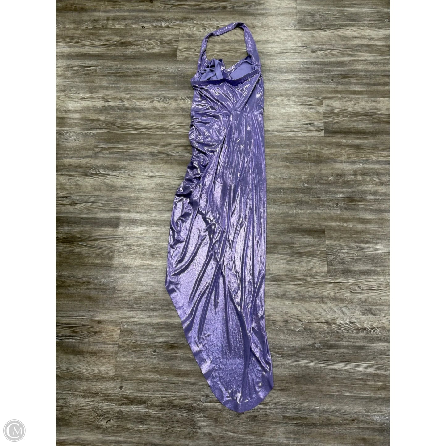 Dress Party Long By Norma Kamali In Purple, Size: L