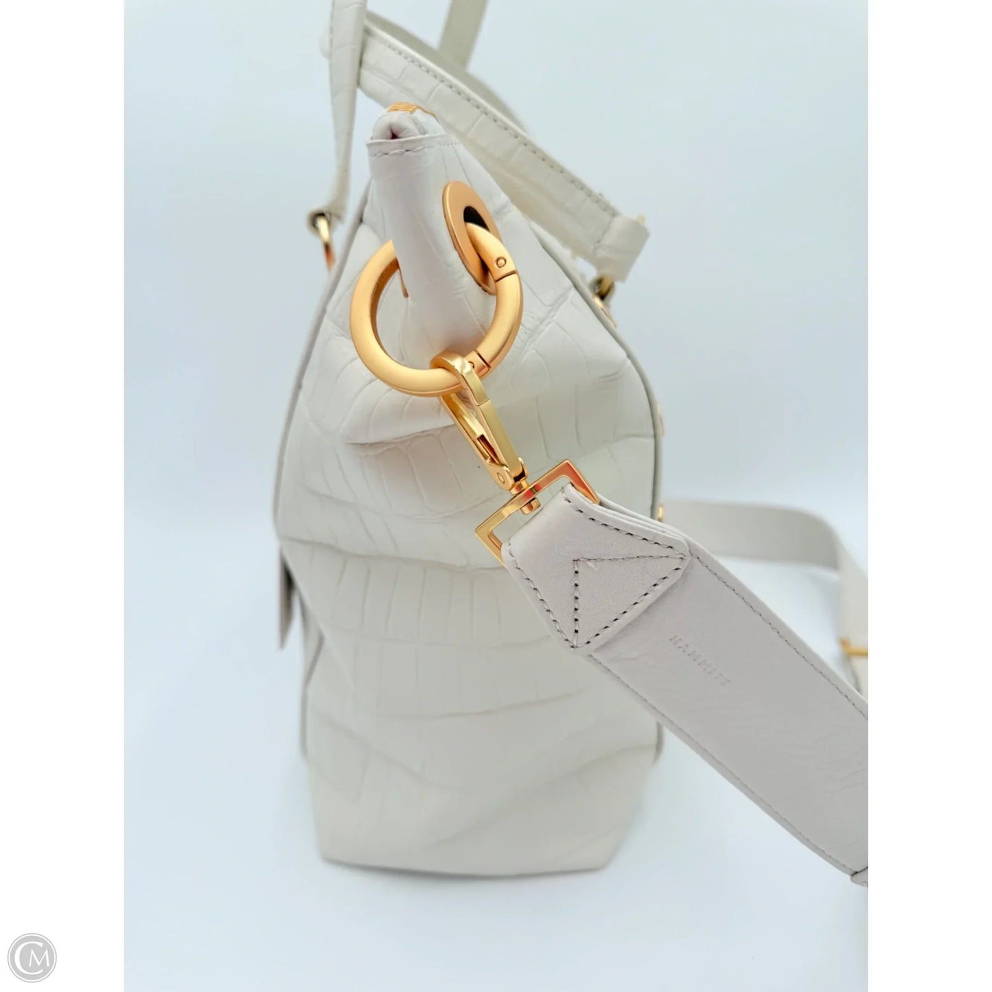 Handbag Leather By Hammitt, Size: Large