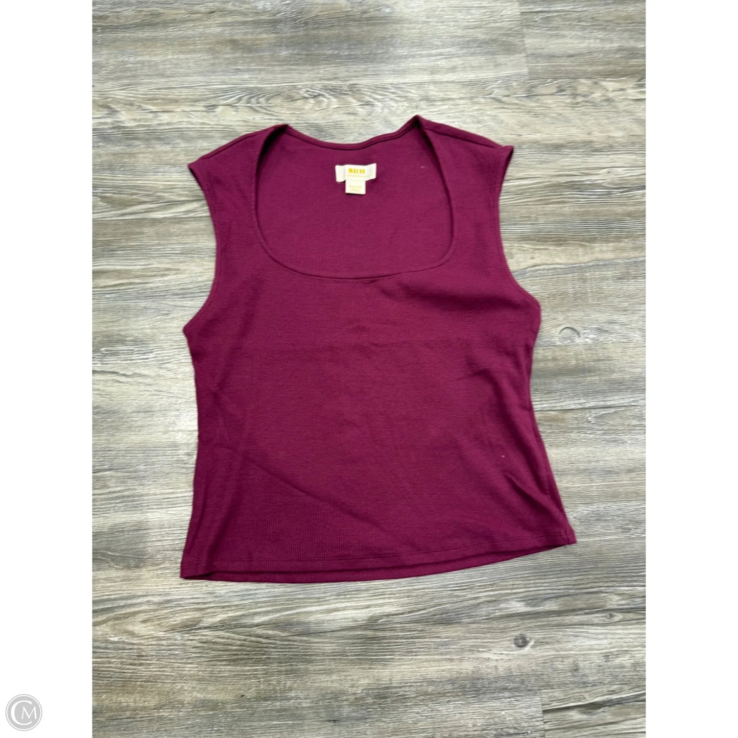 Top Sleeveless By Maeve In Purple, Size: M