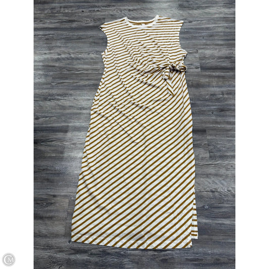 Dress Casual Maxi By Daily Practice By Anthropologie In Striped Pattern, Size: Xl