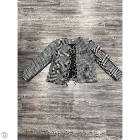 Jacket Other By Chicos In Black & White, Size: M