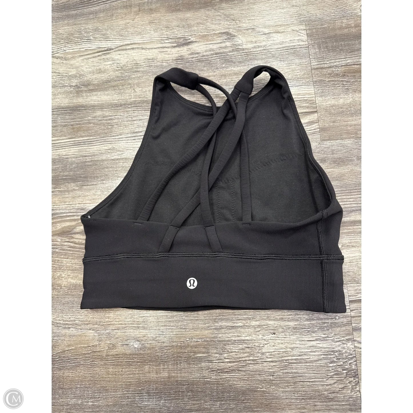 Athletic Bra By Lululemon In Black, Size: 6