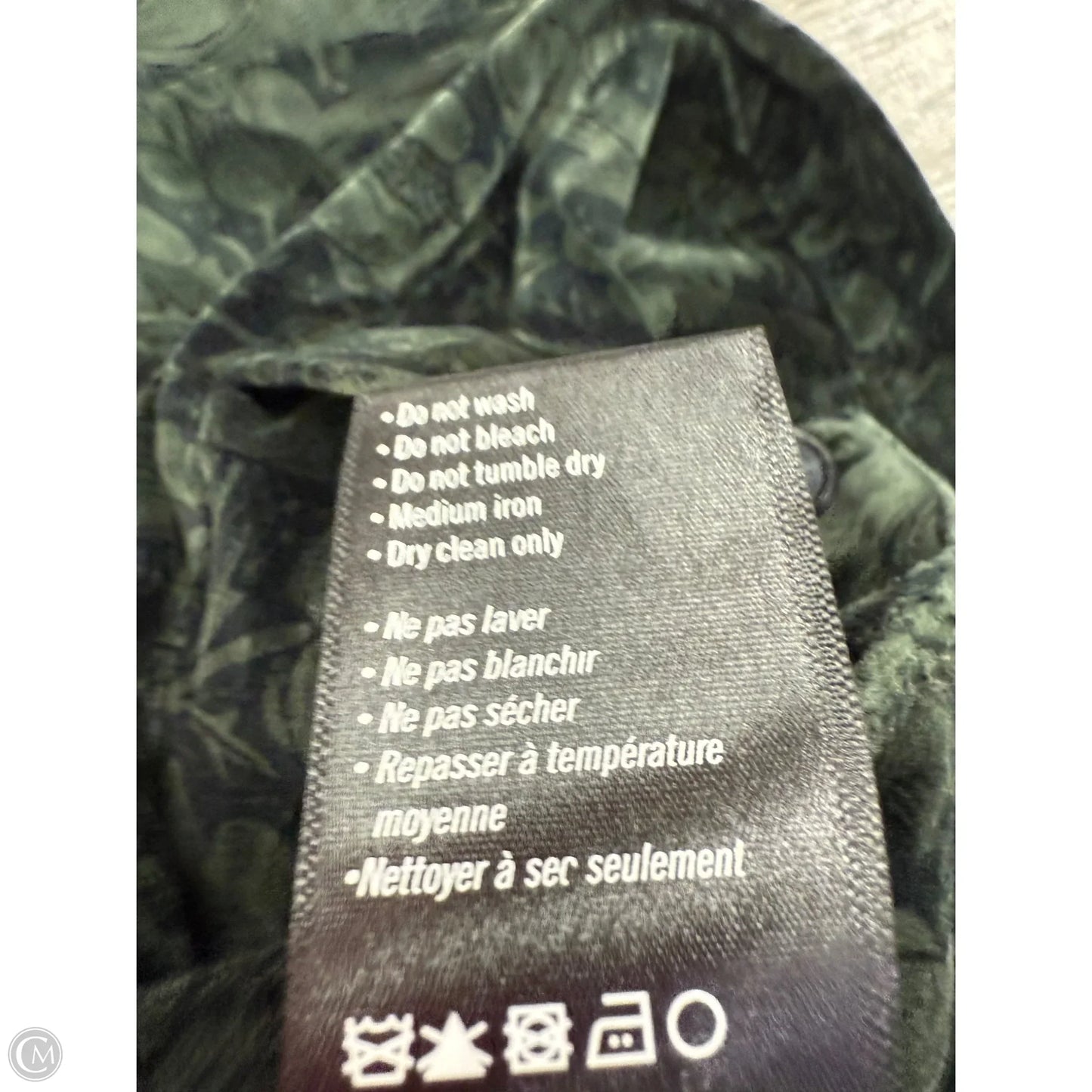 Pants Cropped By Paige In Green, Size: 2