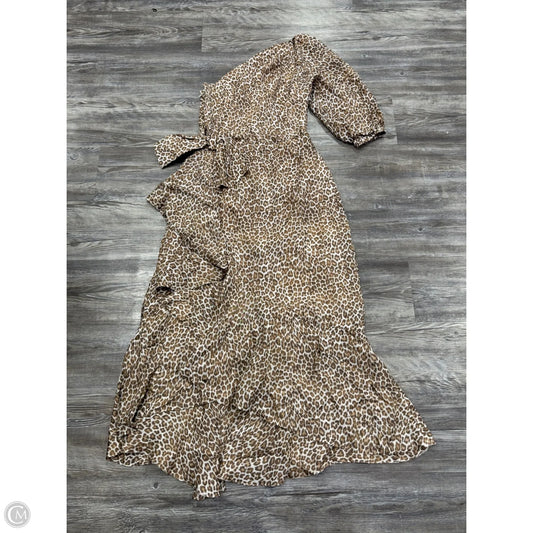 Dress Party Long By J. Crew In Animal Print, Size: 4
